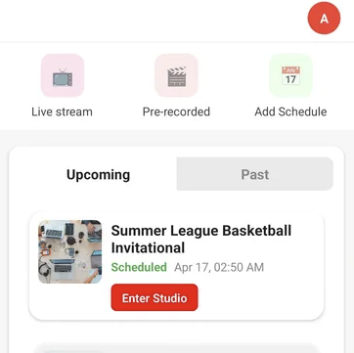 Live stream