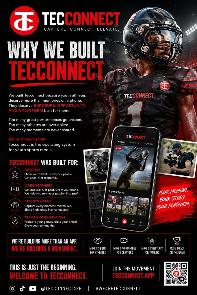 Why we built Tecconnect — for athletes, videographers, parents, and teams